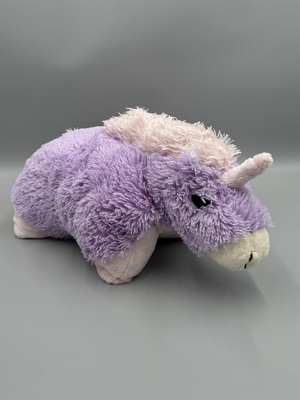 Pillow Pets Unicorn Purple Pink Stuffed Animal Mythical Plush 16” No Tag